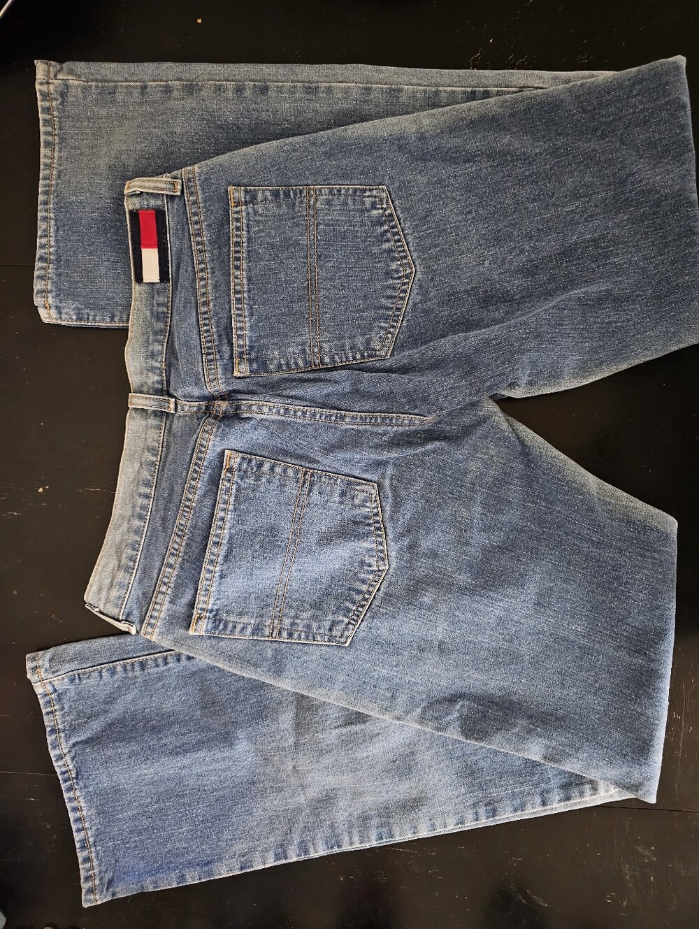 Vintage 90s/Y2K Tommy Hilfiger Bootcut Jeans Women's Size 11/33 Heavyweight